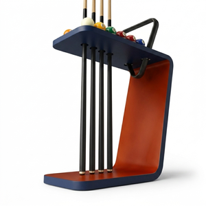 Support de queue de billard en bois monobloc haut de gamme Linea Durable, accessoire de billard de luxe, qualité supérieure pour table de billard, emballage personnalisé - Product Image 1
