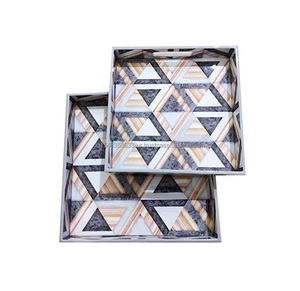 ถาดเสิร์ฟไม้ถูพื้นไม้ดีไซน์ใหม่ล่าสุดสำหรับเสิร์ฟอาหารและจาน - Product Image 4