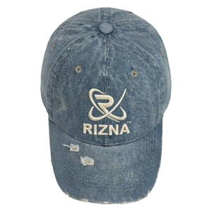 Casquette de baseball unisexe personnalisée OEM RIZNA ENTERPRISES 100 % coton de haute qualité avec logo brodé 3D, 6 panneaux, imprimé, style golf, effet délavé, pour les fêtes - Product Image 2