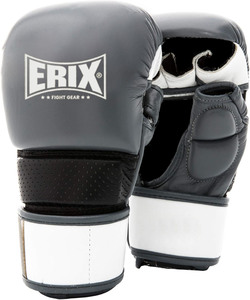 Gants de sparring MMA en cuir véritable personnalisés, gants d'entraînement de grappling et de kick-boxing, prix de gros - Product Image 3