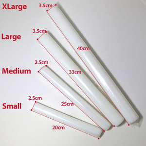 Rodillo de Plástico para Amasar, Antiadherente, Grande, Largo, Blanco, de 50 cm, Ecológico, de Color Personalizado, para Hacer Pan, Pasteles y Fondant para Niños - Product Image 6