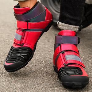 Botas Profesionales para Motocicleta, Botas de Motocross, Botas Impermeables para Motociclistas, Protección para el Tobillo, Zapatos de Moto - Product Image 6