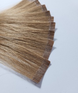 Extensiones de Cabello con Cinta Adhesiva Marrón Vietnamita |   Colores Mixtos Marrón Chocolate y Marrón Castaño |   Cabello Virgen de Bebé - Product Image 4