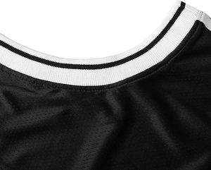 Maillot de basket vierge pour homme en mesh, chemise de sport athlétique, noir, jaune, blanc, bleu, rouge - Product Image 6