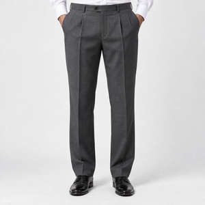 Pantalones de Vestir Clásicos para Hombre, Corte Entallado, Estilo Elegante para el Día a Día, Resistentes, con Botones, Estilo Casual para Oficina y Trabajo - Product Image 6