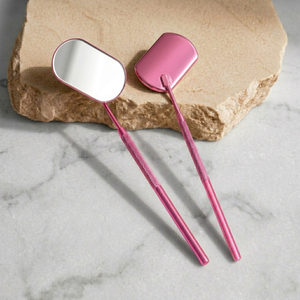 Espejo de Mano para Pestañas, Herramienta de Salón de Belleza, Fabricante OEM, Logotipo Personalizado, Espejo para Extensión de Pestañas, Caja de Empaque - Product Image 1