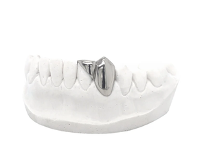 Grillz dentaire plaqué or véritable 22 carats, style hip-hop, bijoux corporels pour usage quotidien, bijoux de mode unisexe - Product Image 2