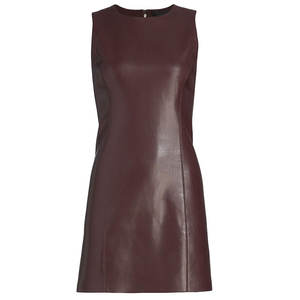 Nuevo Diseño, Vestido de Cuero Genuino para Mujer, Diseño Elegante, Tela Suave y Transpirable, Ideal para Atuendos de Noche - Product Image 1