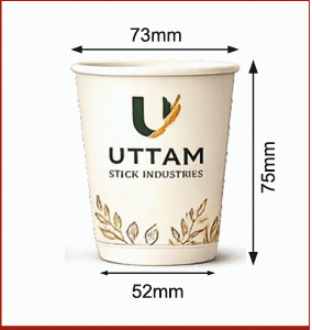 Gobelets en papier à double paroi de qualité supérieure, isolés pour boissons chaudes, pour café, thé, restauration, disponibles en grande quantité - Product Image 4
