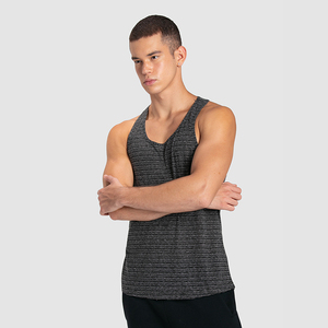 Men's Fitness <b>Vest</b> <b>Stringers</b> Gym Wear Tank Top Singlet Elastic Breathable and Quick-Drying 100% Cotton Sleeveless - Product Image 6
