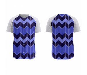 เสื้อเบสบอลแบบซับลิเมชั่น – ชุดกีฬาแห้งเร็ว |   ชุดเบสบอลทีมพร้อมโลโก้และหมายเลขแบบกำหนดเอง |   ฐานผ้าโพลีเอสเตอร์ที่ระบายอากาศได้ดี - Product Image 5