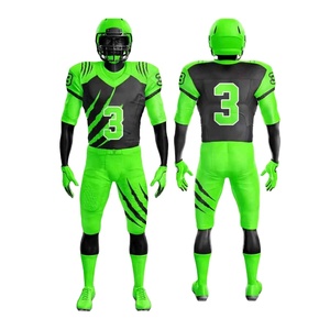 ชุดกีฬาทีมพรีเมียมพร้อมการพิมพ์แบบซับลิเมชั่นขั้นสูงและชุดยูนิฟอร์มอเมริกันฟุตบอลที่สวมใส่สบายและน้ำหนักเบา - Product Image 1