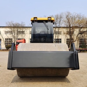 Rodillo Compactador de Doble Tambor, Rodillo Neumático de 22 Toneladas, Bomba de Alta Eficiencia, Motor, Rodamientos, Entrega Rápida, En Stock - Product Image 1