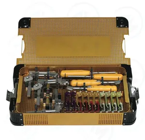 MIS Instrument <b>Set</b> for Percutaneous Pedicle <b>Screw</b> Posterior Thoracolumbar Fixation System Spine Instrument <b>Set</b> - Product Image 1