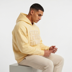 <b>100</b>% <b>Polyester</b> Fleece Chenille Embroidery Hoodie Men Sports Pullover Jogging Hoodie Mens Long Sleeve Hood Sportswear Men's - Product Image 3