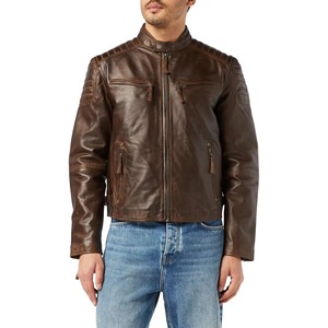 Dernière Veste en Cuir Premium de Qualité Supérieure pour Hommes, Style Tendance avec Cuir 100% Original, Vestes en Cuir Souple pour Hommes - Product Image 5