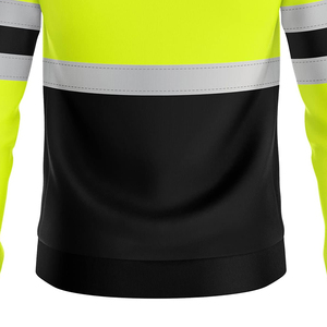 Vêtements de sécurité à haute visibilité, sweat-shirt réfléchissant, vêtements de travail de sécurité pour les travailleurs du bâtiment, du transport routier, de l'industrie et du travail en extérieur, logo personnalisé - Product Image 6