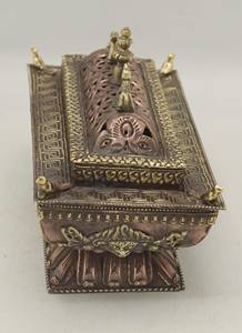 Elegant Scent Focus Bakhoor <b>Incense</b> <b>Burner</b> Crafted for Oud Chips Elevating Interior Atmosphere - Product Image 5