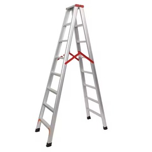 Wholesale Industrial Safety <b>Platform</b> Ladder Durable Aluminum Alloy Guard Rails Foldable Portable Extension Ladders High Load - Product Image 4