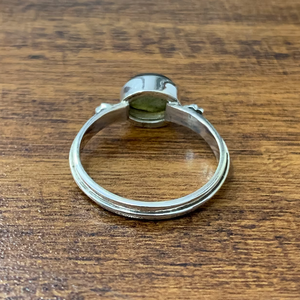 Flashy <b>Labradorite</b> Silver <b>Ring</b>, Unique Handmade Gemstone <b>Ring</b>, Bohemian Crystal Jewelry - Product Image 3