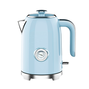 Bouilloire sans fil en acier inoxydable de 1,7 L, design unique pour hôtel, café, logement étudiant, usage domestique - Product Image 1