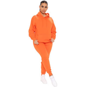 Conjunto Deportivo Personalizado para Mujer, Chaqueta Corta de Punto Acanalado, Pantalones Jogger de Cintura Alta, Estilo Moderno, Informal, para Fitness y Ropa Urbana - Product Image 5