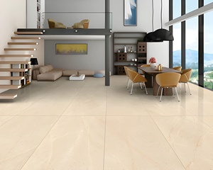 กระเบื้องปูพื้นและผนังลายโมเดิร์นมดริด คอฟฟี่ พอร์ซเลน ขนาด 60x120 ซม. ผิวด้านขัดเงา สำหรับตกแต่งภายในบ้านพักตากอากาศ โรงแรม และอพาร์ตเมนต์ - Product Image 1