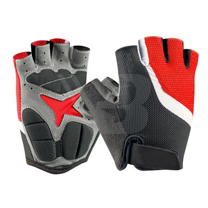 Meilleurs gants de cyclisme demi-doigts pour hommes et femmes, gants de vélo de montagne avec rembourrage en gel - Product Image 1