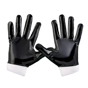 Gants de football américain professionnels sur mesure, respirants, imperméables, en polyester, antidérapants, avec une adhérence collante, gants de sport - Product Image 5