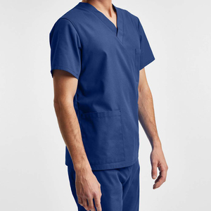 Tenues médicales unisexes super douces sur mesure, haut et pantalon 2 pièces, uniforme d'infirmière, logo personnalisé, blouses d'hôpital - Product Image 5