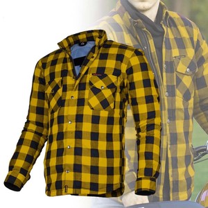 Latest Protective Motorbike Flannel Shirt Motorcycle Riding Apparel OEM Bulk Manufacturing Export Supplier - Product Image 4