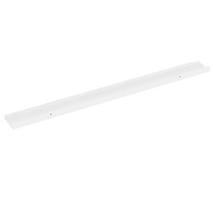 Mensole a muro in 4 pezzi bianco lucido 39.4 Design moderno "x 3.5" x 1.2" - Product Image 4