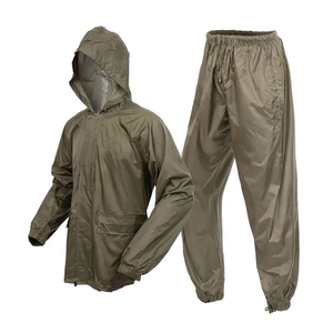 Traje Impermeable Resistente a Tormentas, Tela Oxford Recubierta de PVC, Ropa de Trabajo Resistente, Traje de Lluvia de Alto Rendimiento, Transpirable - Product Image 1