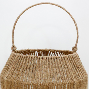 Artesanía Natural Hecha a Mano en Vietnam, Jacinto de Agua y Pasto Marino Ecológicos, Modelo BH3863A-1NA de Artex Dong Thap Factory - Product Image 3