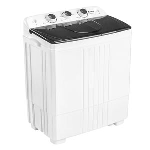 Lavatrice Semiautomatica a Doppia Vasca con Pompa di Scarico Integrata XPB45 428S 20Lbs per Appartamenti, Dormitori, Camper, Campeggio, Hotel (USA, AU) Usata - Product Image 4