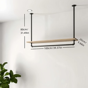 <span class=keywords><strong>Porte</strong></span>-<span class=keywords><strong>manteau</strong></span> <span class=keywords><strong>mural</strong></span> industriel <span class=keywords><strong>de</strong></span> 40 pouces, séchoir à vêtements <span class=keywords><strong>pour</strong></span> placard, chambre, <span class=keywords><strong>salle</strong></span> <span class=keywords><strong>de</strong></span> <span class=keywords><strong>bain</strong></span>, organisateur <span class=keywords><strong>de</strong></span> rangement Y-04 - Product Image 5
