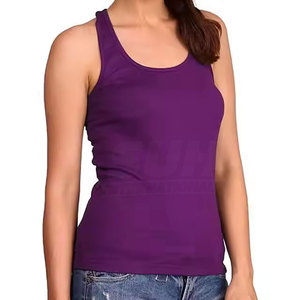 เสื้อกล้ามผู้หญิงคุณภาพสูง ขายส่ง รับทำโลโก้ ผ้าฝ้าย 100% ระบายอากาศดี เป็นมิตรกับสิ่งแวดล้อม แห้งเร็ว ราคาถูก ขายดี - Product Image 3