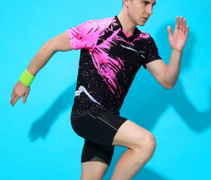Uniforme de Tenis y Bádminton para Hombre y Mujer, Conjunto de Camiseta de Manga Corta y Pantalones Cortos de Secado Rápido, Traje de Entrenamiento, Top y Falda - Product Image 4
