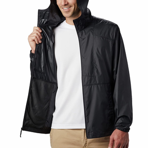 Veste coupe-vent imperméable pour homme, design de logo personnalisé, streetwear, vêtements de sport d'extérieur - Product Image 6