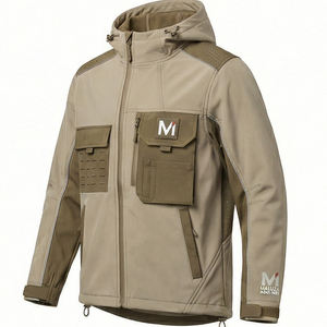 Veste imperméable à capuche unisexe pour l'hiver, vente en gros, personnalisation de la marque, mode streetwear, Europe, États-Unis, coupe-vent de qualité supérieure - Product Image 5