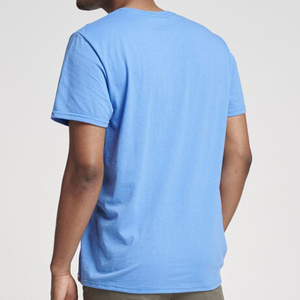 Camisetas de alta calidad para hombre, 100% algodón, lisas, personalizadas con logotipo bordado DTG, serigrafía y etiqueta. - Product Image 5