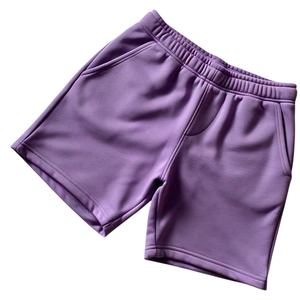 กางเกงขาสั้นผ้าฟลีซผ้าฝ้าย100% ยาวถึงเข่าระบายอากาศได้ดีสำหรับผู้ชายฤดูร้อน - Product Image 1