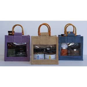 ถุงของขวัญใส่ขวดไวน์  รักษ์โลก สวยหรู  ทำจากผ้ากระสอบ  สำหรับใส่ขวดไวน์  ดีไซน์ทันสมัย เหมาะสำหรับเป็นของขวัญ  ขายในราคาที่ดีที่สุด - Product Image 6