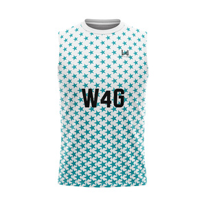 Camisetas Personalizadas sin Mangas para Fútbol Americano 7v7 con Logotipo del Nombre del Equipo, 100% Poliéster, Transpirables, de Secado Rápido, Antibacterianas y Anti UV - Product Image 4