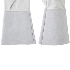 Gants de soudure en cuir fendu respirants et résistants à la chaleur extrême, les plus vendus, avec coutures parfaites, gants de sécurité pour le travail au Pakistan - Product Image 6