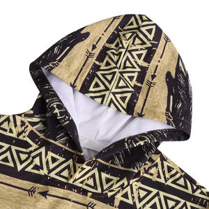 Sudaderas con capucha para hombre de primera clase, estilo moderno, sublimadas, para la temporada de otoño, con media cremallera, estampadas, 100% algodón. - Product Image 5