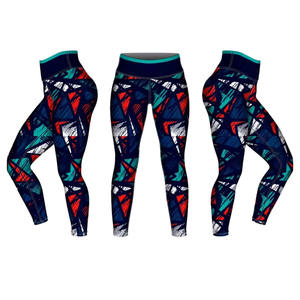 Leggings de sport rose, blanc, noir, imprimé étoiles, extensibles, respirants, pantalons de yoga pour femmes, toutes saisons, tricotés en spandex et polyester - Product Image 4