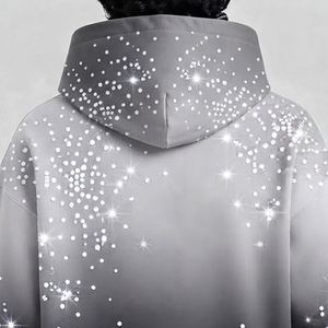 High Quality Wholesale Rate Winter Wear Men <b>Rhinestone</b> <b>Hoodies</b> Drop Shoulder Plain Blank <b>Rhinestone</b> <b>Hoodies</b> For Street Wear - Product Image 4
