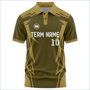 Custom <b>Cricket</b> Match Jersey Quick Dry Lightweight Sportswear Manufacturer Supplier - Product Image 2