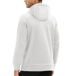 Custom Men's Unisex Thick Cotton Velour Half Zip <b>Waterproof</b> Oversized Hoodie with Digital Printing - Product Image 3